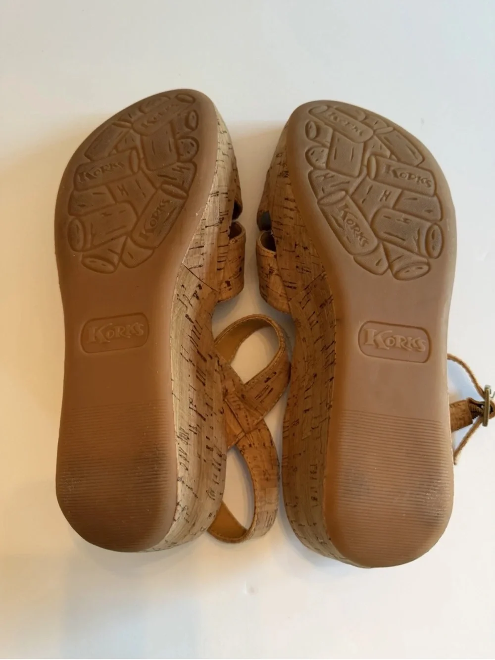 Kork-Ease Women's Denica II Wedge Heeled Sandal In Tan Size 8